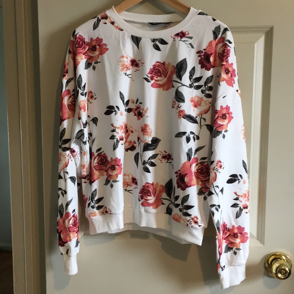 Floral Sweatshirt style top